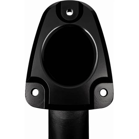 Aluminium Heavy Duty Flush Mount Rod Holder Set for Fishing Boat 30 Black