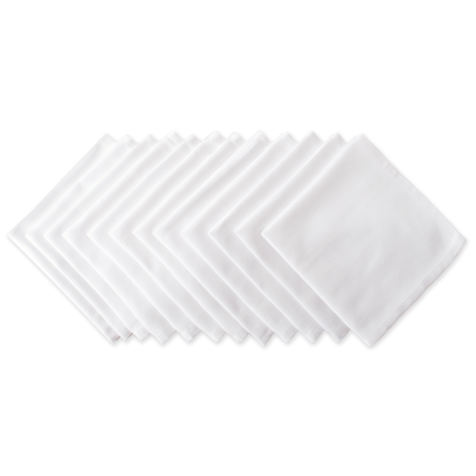 DII Buffet Napkin, Set of 12, 16"x16", 100 Cotton, Multiple Colors