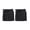 Black*2pcs, variant on Server Aprons Large Size W 3 Pockets - Half Waist Apron in Black for Women Men