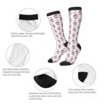 thumbnail image 3 of Balery Cute Poodle Dog Calcetines novedosos Calcetines deportivos Calcetines hasta la rodilla Calcetines de algodón Calcetines originales y geniales, 3 of 6