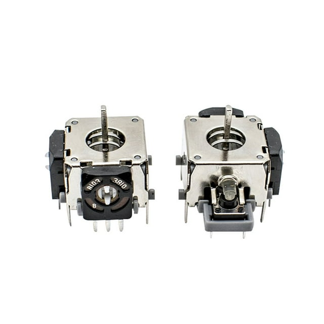LEEYNEER 2 Pcs Manette de Jeu de Remplacement Stick Stick Joystick Analogique 3D pour Contrôleur de Jeu