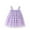 Purple, variant on Odeerbi Toddler Girls Summer Floral Tulle Tutu Dress Tank Dress Cake Puffy Dress Sleeveless Suspender Mesh Casual Sun Dress Toddler Girls Clothes
