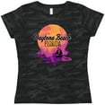 thumbnail image 3 of Inktastic Daytona Beach Florida Sunset Women's T-Shirt, 3 of 5