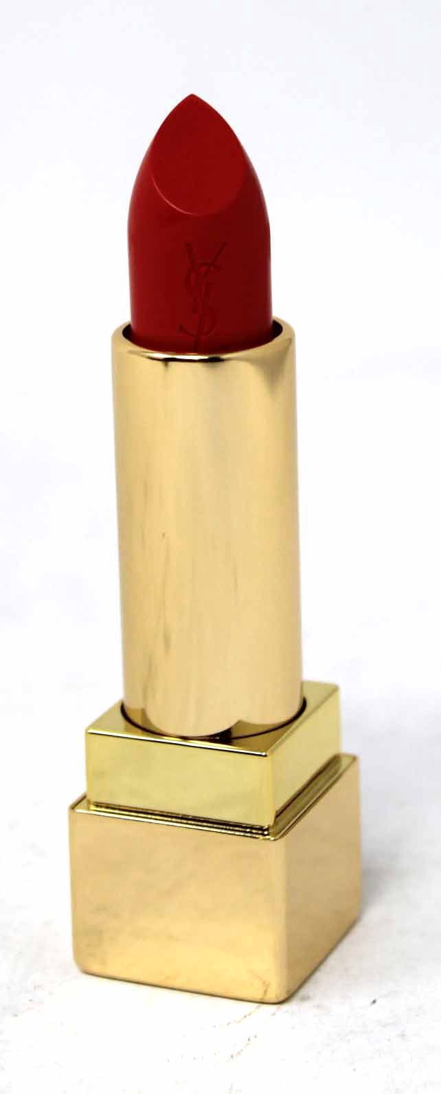Yves Saint Laurent Rouge Pur Couture Pure Color Satiny Radiance Lipstick, No. 56 Orange Indie, 0.13 Ounce