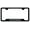 Black, variant on Nissan Armada Laser Etched Logo Cut-Out License Plate Frame (Black)