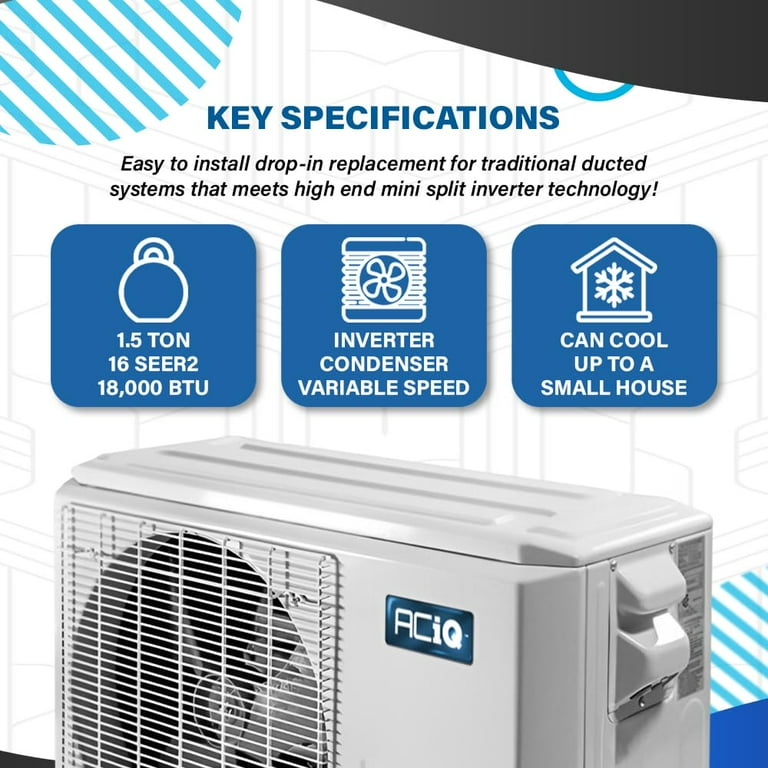 ACiQ Ton 16 SEER High Efficiency Central Air Conditioner