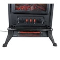 thumbnail image 3 of Warm Living WL-207 Poêle Électrique Infrarouge 1000W 800 Pi2, Noir, 3 of 5
