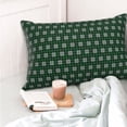 thumbnail image 4 of Balery Green Buffalo Plaid Merry Christmas Funda de Cojín Estampada, Regalos para Mujeres, Regalos de Amor para Ella, Regalos para Novia o Esposa, Funda de Almohada-20"x30", 4 of 6