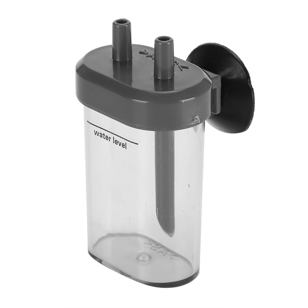 Peahefy Aquarium Bubble Counter,ABS Aquarium Portable Mini Small Carbon
