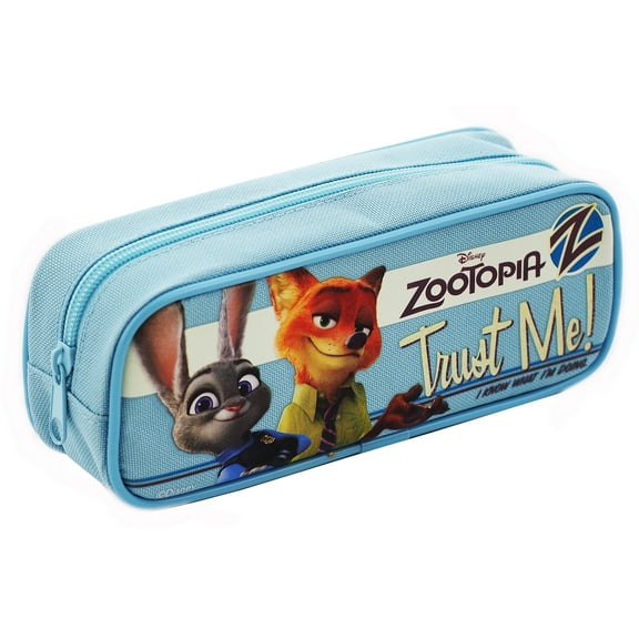 Zootopia Blue Pencil Case