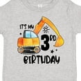 thumbnail image 4 of Inktastic Construction Truck It's My 3rd Birthday Boys or Girls Toddler T-Shirt, 4 of 5