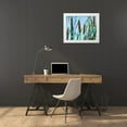 thumbnail image 4 of C. Thomas McNemar 18x15 White Modern Wood Framed Wall Art Titled - Cattailes, 4 of 5