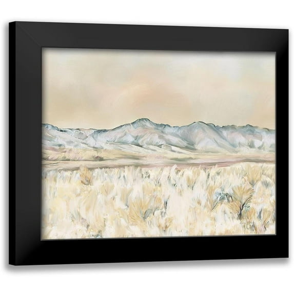 Murdock, Ramona 24x20 Black Modern Framed Museum Art Print Titled - Technicolor Desert