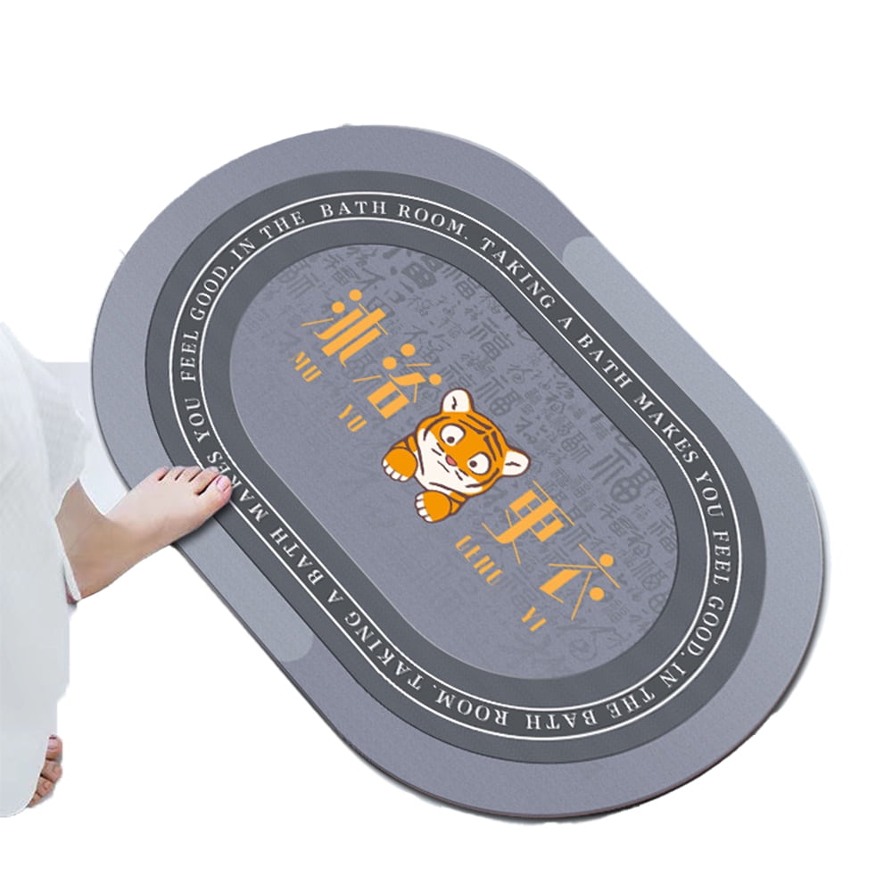 Bath mat carpet, Napa skin super absorbent bath mat Quick drying thin