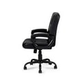 thumbnail image 5 of UrbanPro Furniture Modern Faux Leather Office Chair in Black, 5 of 7