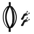 thumbnail image 1 of Volleyball Training Aid, Volleyball Spike Hitting Serving Trainer, Adjustable Volleyball Training Belt Bouncing Trainer, 1 of 7