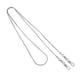 thumbnail image 2 of sweethay Correa de cuerda para gafas, suministros decorativos elegantes, decoración ligera, varios estilos, accesorios para gafas, collar, Cadenas y cordones para anteojos blanco, 2 of 6