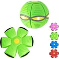 thumbnail image 1 of HSHDLDF Airball Interactive Ball for Dogs, Wordly Deals Air Ball for Dogs, Doggie Disc Ball, Doggie Disk Ball, Bounce Pop Ball for Dogs, Best Gifts for Small Dogs (No Light Model, Green), 1 of 7