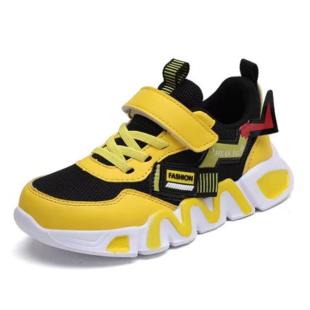

JJtiger Cartoon leather net face style Pikachu trend sports children s shoes