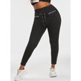 thumbnail image 1 of Pantalones Talla Extra Cordones Laterales con Cremallera Rosegal  Pantalones de talla grande, 1 of 5