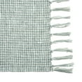 thumbnail image 3 of My Texas House Casey Dusty Green Marled Tassel Cotton Polyester Throw, 50" x 70", 3 of 6
