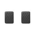 thumbnail image 4 of Speravity Almohadilla impermeable para reposabrazos de coche, consola central, caja de asiento, alfombrilla, cojín, cuero resistente a los Negro 2piezas, 4 of 6