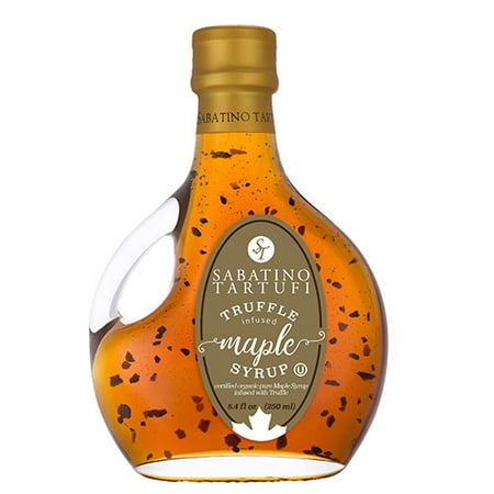 Black Truffle Infused - Truffle Infused Maple Syrup by Sabatino Tartufi (8.8 ounce)