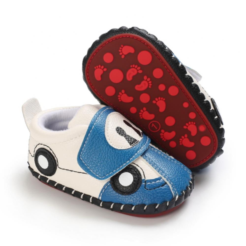 Baby Shoes Boys Girls First Walkers Cute Animals Toddler Sneakers Prewalkers Rubber Sole 