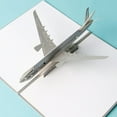thumbnail image 4 of SIEYIO 3D for Pop Up Cards Airplane Greeting Cards with Envelope Postcards for Birthday, 4 of 6