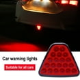 thumbnail image 4 of 12V Motorcycle Car Indicator Triangle Rear Brake Light Warning Strobe Stop Light, 4 of 4