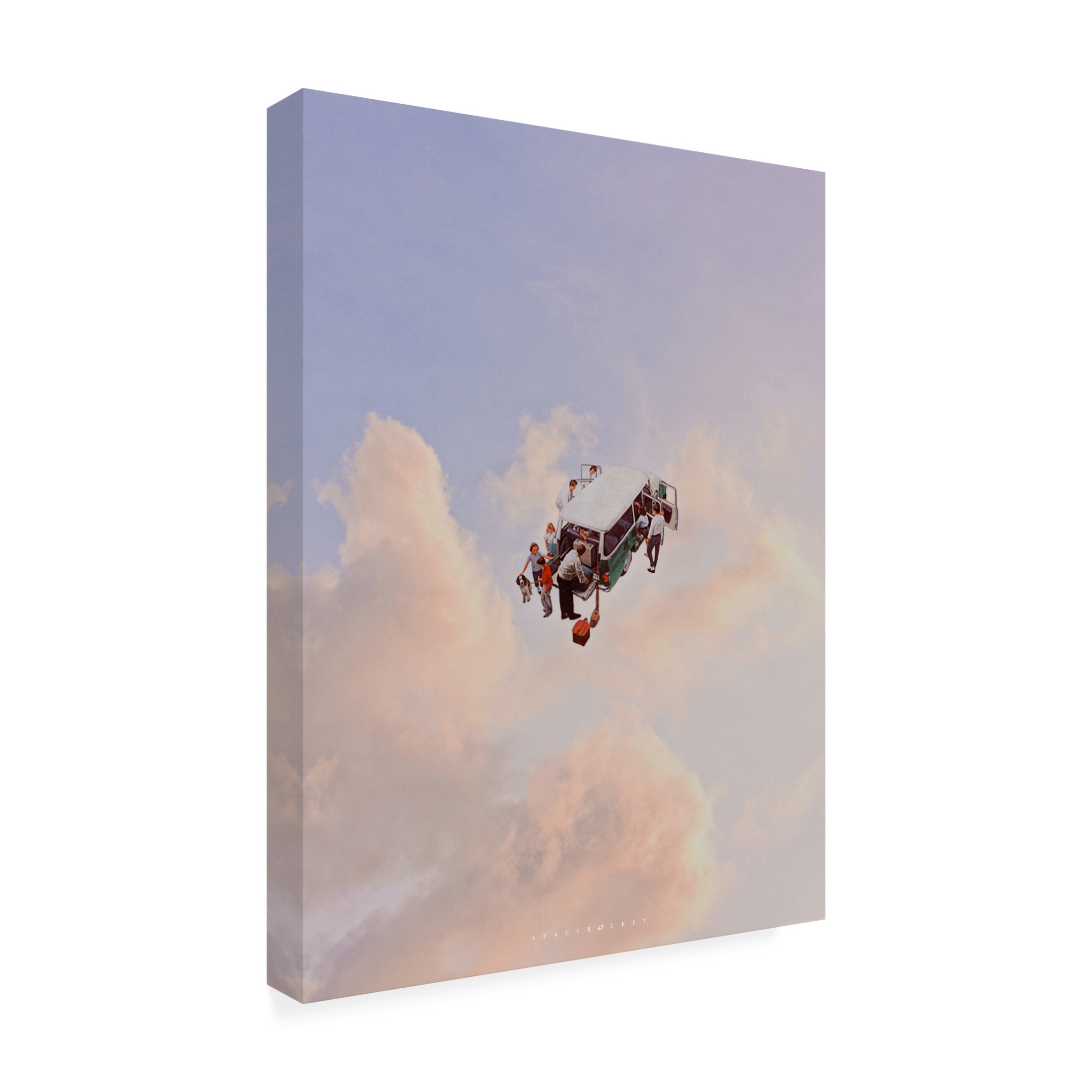 Trademark Fine Art spacerocket art 319 Canvas Wall Art