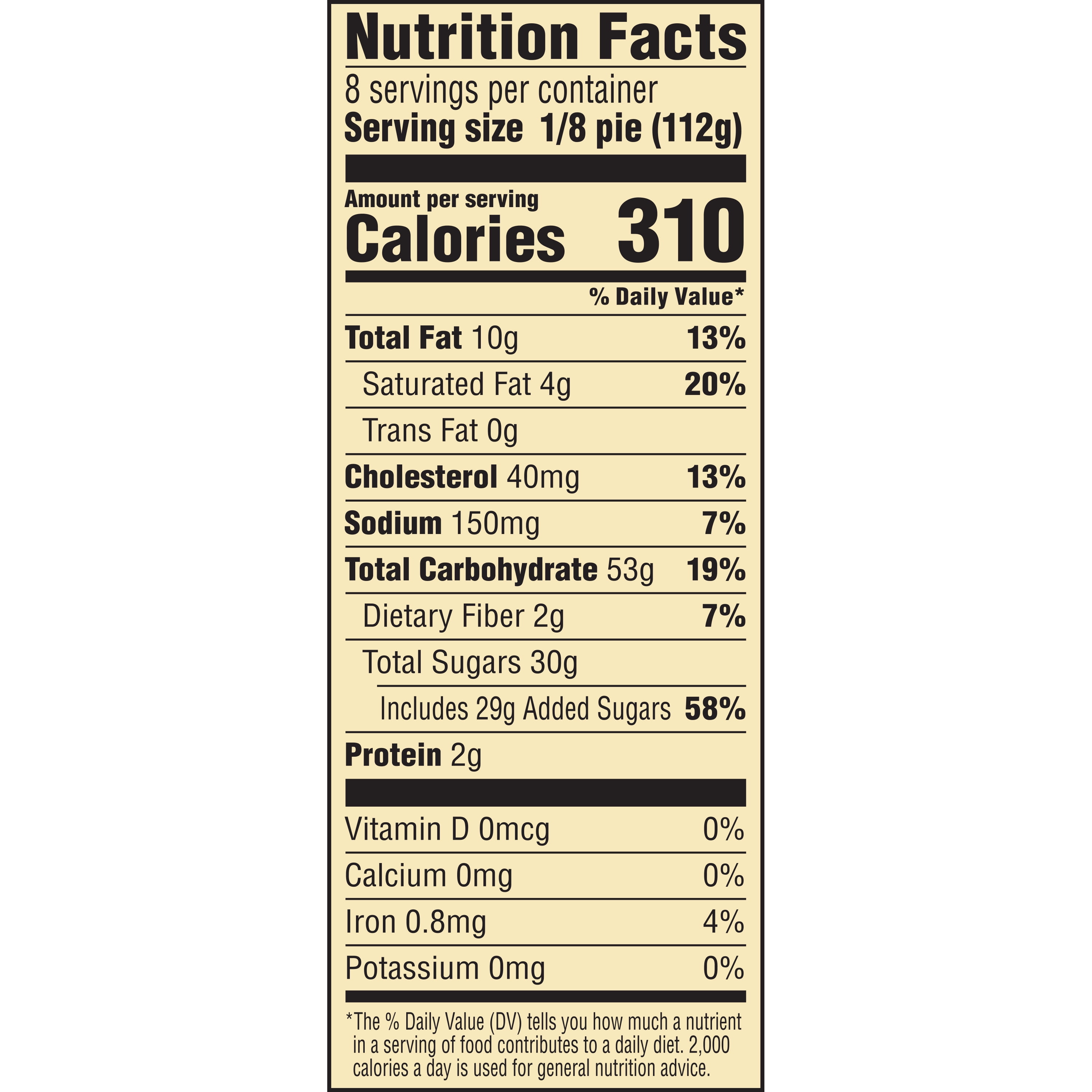 Claim Jumper Lemon Meringue Pie Frozen Dessert, 31.5 Ounce