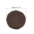 thumbnail image 2 of Uxcell Bar Stool Cover, PU Stool Cushion Cover for 12"-14" Chair, Coffee Brown, 2 of 5