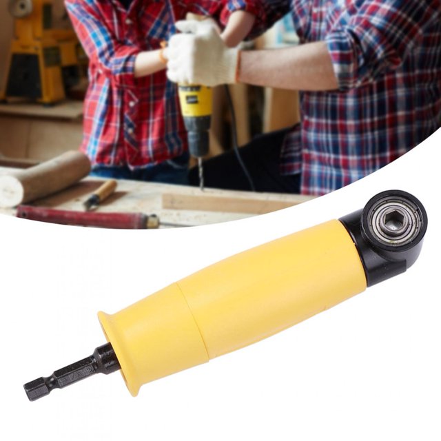 Adaptador De ángulo De Destornillador, Adaptador De Taladro De ángulo Recto Para Carpintería Para Taladro Eléctrico Para Destornillador Eléctrico
