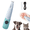 Green, variant on TripleHBB Dog Paw Trimmer with LED Light Waterproof Rechargeable Battery,Rechargeable Pet Hair Trimmer Kit, Small Dog Grooming Clippers for Dogs & Cats, Pet Grooming Tool, Low Noise pet Shaver