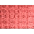 thumbnail image 1 of Ahgly Company Machine Washable Indoor Rectangle Oriental Red Modern Area Rugs, 2' x 4', 1 of 4