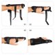 thumbnail image 2 of sweethay Brace Straightener Injuries Sweat Absorption Joint Fixer Support Buckle Stable Protection Free Adjustment Hand Splint L Jardín y Patio Negro METRO sweethay TO008999-02, 2 of 8