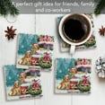 thumbnail image 3 of Thirstystone Holiday Buddies 4-Pack Tumbled Tile Coasters, 3 of 7