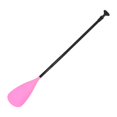 thumbnail image 4 of Remo de kayak ligero con eje de aleación de aluminio ajustable de 66,93 a 82,68 pulgadas para bote de vela ligera y navegación al aire libre. Rosa, 4 of 8