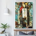 thumbnail image 5 of Male And Female by Jackson Pollock Painting Poster Gifts Canvas Painting Poster Wall Art Decorative Picture Prints Modern Decor 12x18inch(30x45cm), 5 of 6
