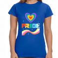 thumbnail image 2 of Pride Shirt LGBT Pride Rainbow Flag Lesbian Gay Pride Ally Womens T Shirts, 2 of 8