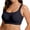Black, variant on Sports Jelly Bras for Women Wireless Full Coverage Support Comfort Everyday Plus Size lette Underwear Strapless Bra