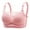 Womens Bras Pink, variant on Womens V Neck Mesh Everyday Bras, Wireless Seamless Bras for Women No Underwire Wavy V Neck Soft Support Full Coverage Comfortable Bra XS-XL