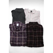 Pre-owned|Michael Kors John Varvatos Mens Long Sleeve Button Up Shirt Size Large Lot 4