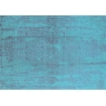 thumbnail image 1 of Ahgly Company Indoor Rectangle Oriental Light Blue Industrial Area Rugs, 2' x 5', 1 of 4