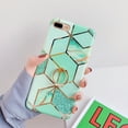 thumbnail image 5 of Compatible with iPhone 8 Plus Case,Compatible with iPhone 7 Plus Case 5.5 inch Marble Cute Stand Cover for Women Girls 360 Degree Rotating Ring Kickstand Soft TPU Shockproof Cover Green, 5 of 12