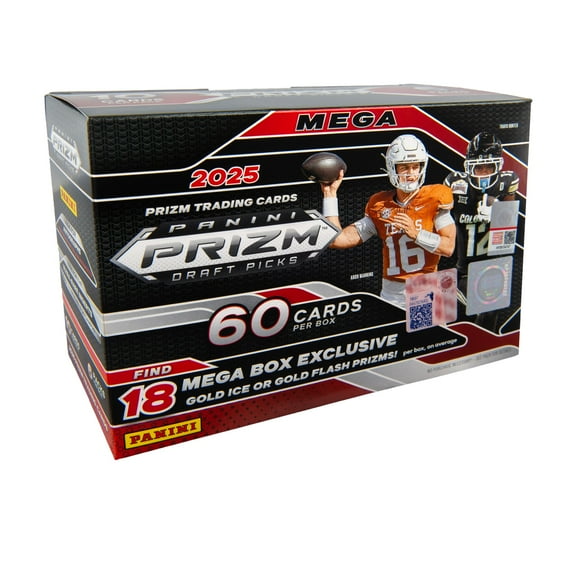 2025 Panini Prizm draft Picks Football Trading Cards Mega Box
