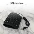 thumbnail image 1 of pitrice Mini Clavier Filaire USB 84 Touches Étanche pour PC de Bureau Ordinateur Portable, 1 of 9