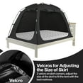 Privacy Full Size Bed Tent for Kids Play, Portable Sweet Dream Sleep