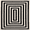 Black, variant on Abani Casa Contemporary Ivory Rectangular Area Rug Black 5'3" x 7'6" 0.76 - 1 inch 4' x 6'